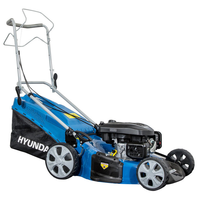 МОТОРНА САМОХОДНА КОСАЧКА HYUNDAI HYM 56 SP 175.0 см3, 3.75 КС, ШИРИНА НА КОСЕНЕ 55.00 см, САМОХОДНА ФУНКЦИЯ