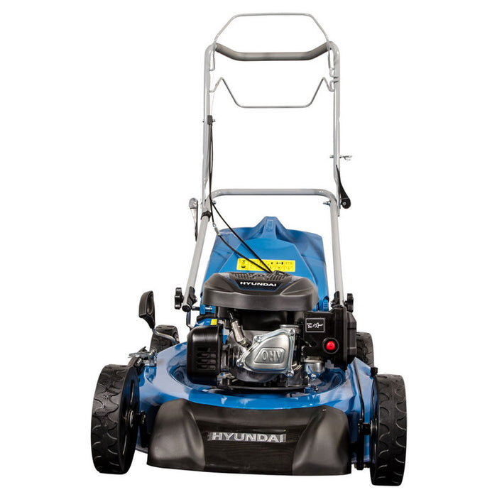 МОТОРНА САМОХОДНА КОСАЧКА HYUNDAI HYM 56 SP 175.0 см3, 3.75 КС, ШИРИНА НА КОСЕНЕ 55.00 см, САМОХОДНА ФУНКЦИЯ