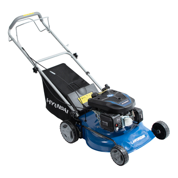 МОТОРНА САМОХОДНА КОСАЧКА HYUNDAI HYM 46SP 175.0 см3, 3.75 КС, ШИРИНА НА КОСЕНЕ 46.00 см, САМОХОДНА ФУНКЦИЯ