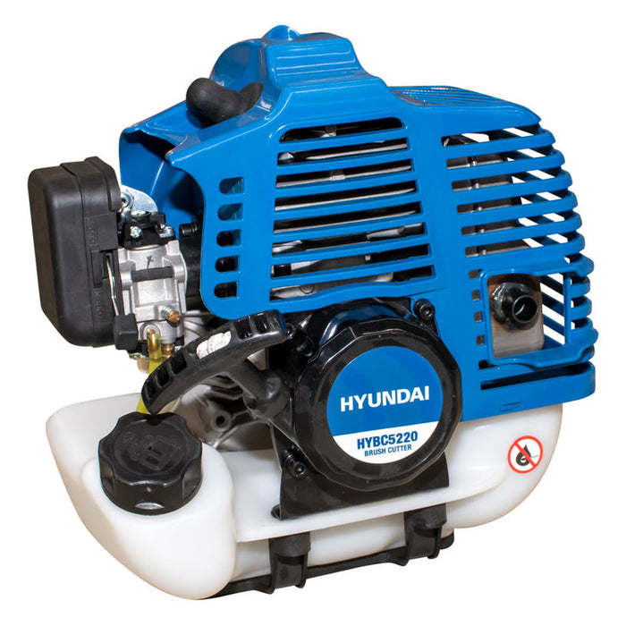 МОТОРНА БЕНЗИНОВА КОСА HYUNDAI HYBC 5220 51.7 см3, ШИРИНА НА КОСЕНЕ С КОРДА 42.00 см, ШИРИНА НА КОСЕНЕ С НОЖ 25.50 см