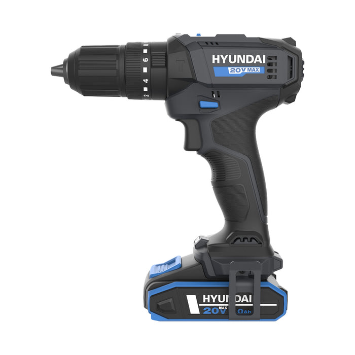 АКУМУЛАТОРНА УДАРНА БОРМАШИНА HYUNDAI HD20S-50TT 20 V, 50.00 nm, 2.00 Ah