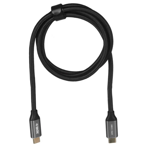 I-BOX USB C/USB C 1 m USB кабел 3.2 Gen 2 (3.1 Gen 2) Черен