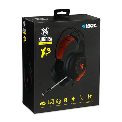 I-BOX X3 ГЕЙМЪРСКИ СЛУШАЛКИ С МИКРОФОН