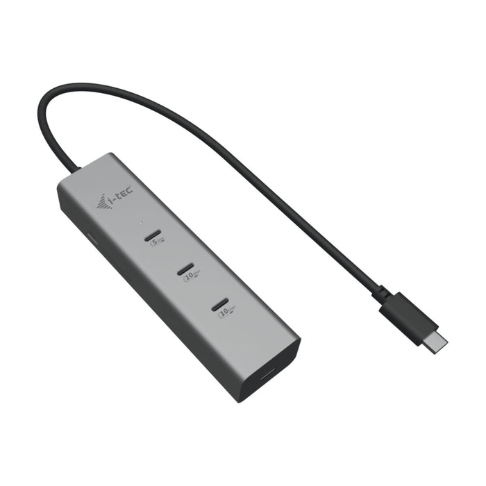 USB извод i-Tec C31HUBMETAL8KPDPRO Сребрист