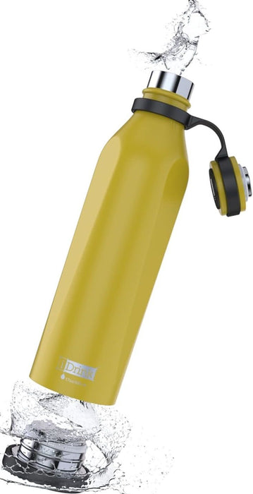 Термобутилка I-Total B-EVO - 500 ml, жълта