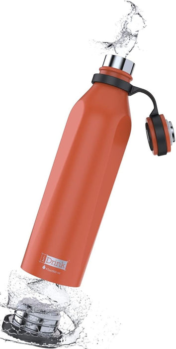 Термобутилка I-Total B-EVO - 500 ml, оранжева