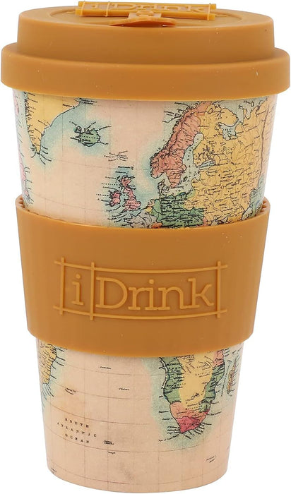 Чаша с капак I-Total Old Map - 435 ml