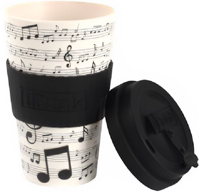 Чаша с капак I-Total Music - 435 ml