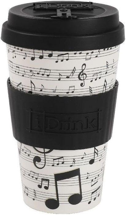 Чаша с капак I-Total Music - 435 ml