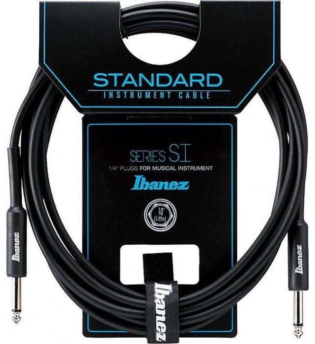Кабел за китара Ibanez - SI10, 6.3 mm, 3 m, черен