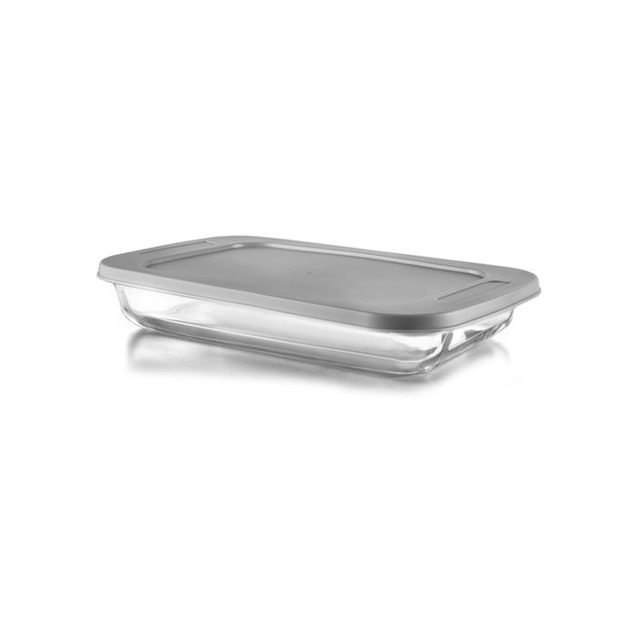 СТЪКЛЕНА ТАВА ЗА ПЕЧЕНЕ 2.2L 35.5X21.5CM IBILI