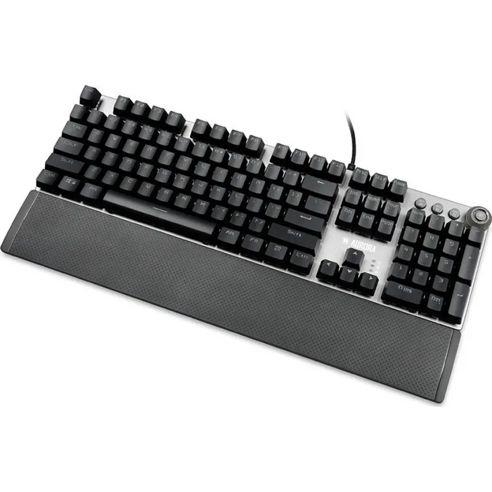 iBox Aurora K-3 клавиатура USB QWERTY Сребриста