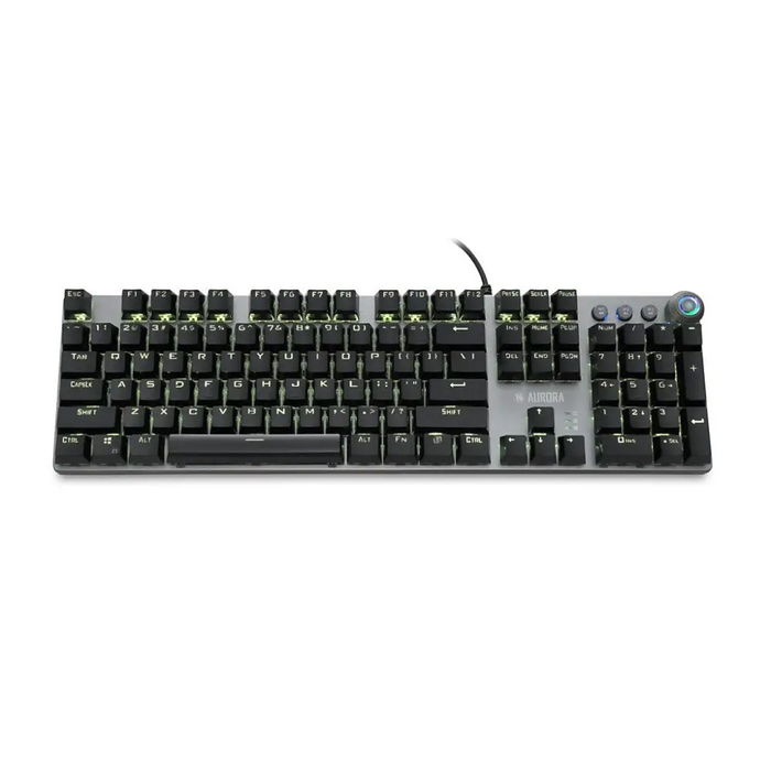 iBox Aurora K-4 клавиатура USB QWERTY черна