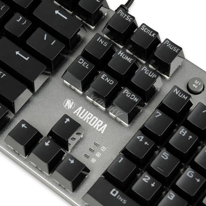 iBox Aurora K-4 клавиатура USB QWERTY черна
