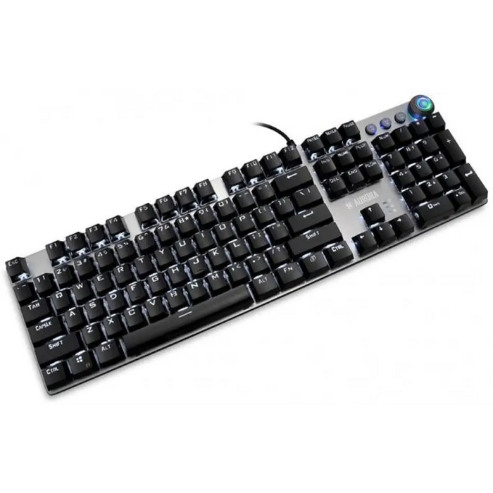iBox Aurora K-4 клавиатура USB QWERTY черна