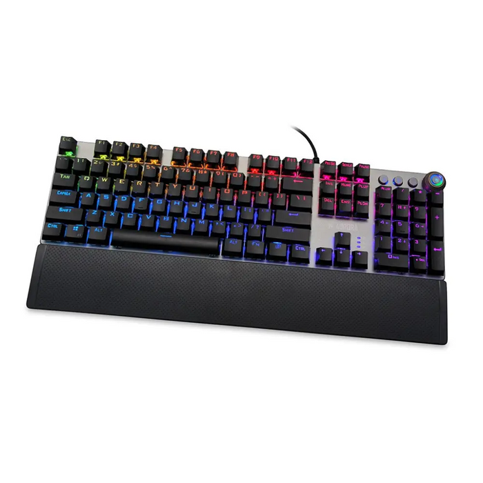 iBox Aurora K-4 клавиатура USB QWERTY черна