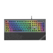 iBox Aurora K-5 клавиатура USB QWERTY Сребриста