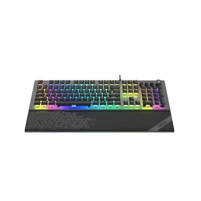 iBox Aurora K-5 клавиатура USB QWERTY Сребриста