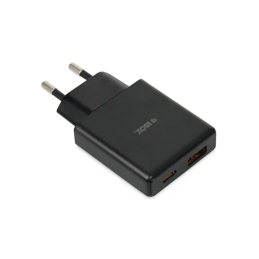 iBOX C-43 Slim GaN PD30W зарядно за стена черно