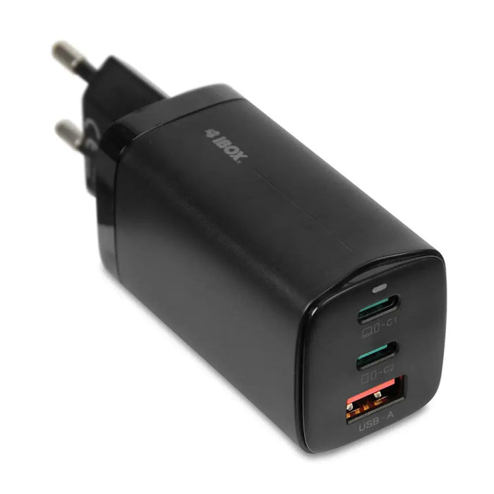 iBOX C-65 Black GaN 65W универсално зарядно