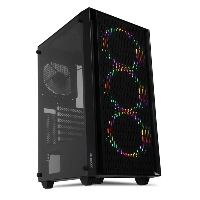iBox CETUS 903 Midi Tower Черен