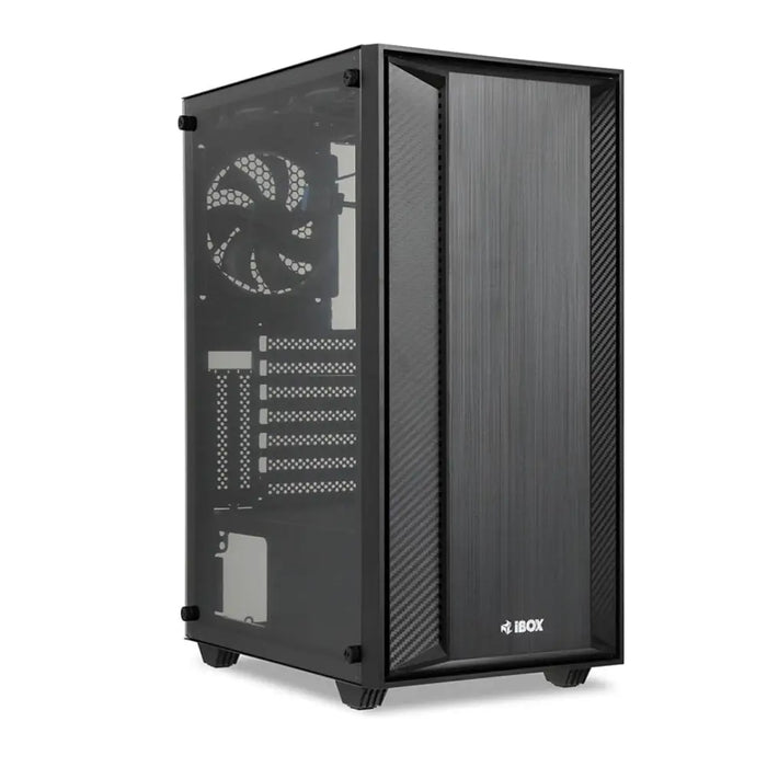 iBox CETUS 906 Midi Tower Черен