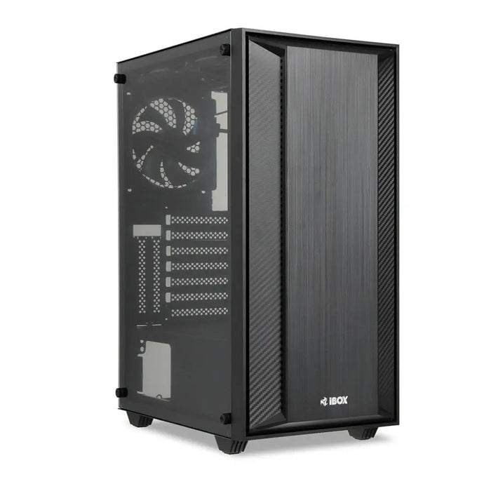 iBox CETUS 906 Midi Tower Черен