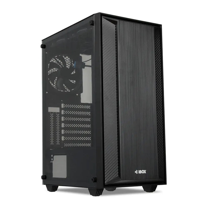 iBox CETUS 906 Midi Tower Черен