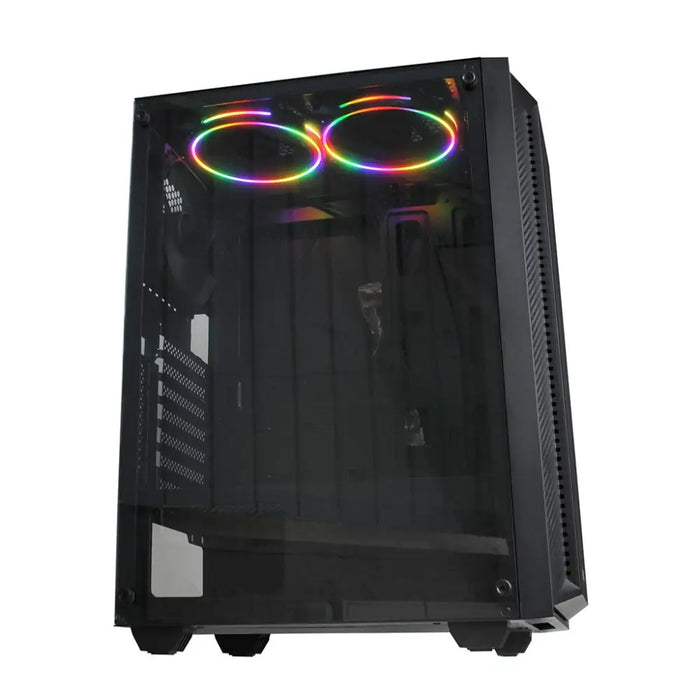 iBox CETUS 906 Midi Tower Черен