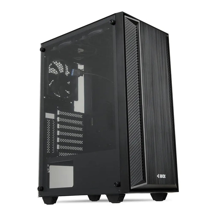 iBox CETUS 906 Midi Tower Черен