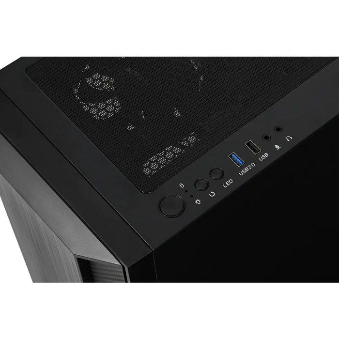 iBox CETUS 906 Midi Tower Черен