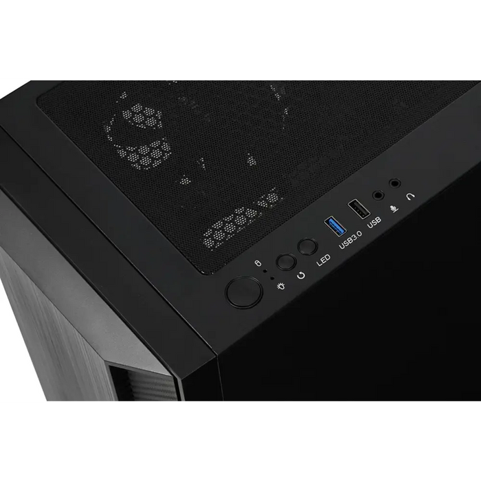 iBox CETUS 906 Midi Tower Черен