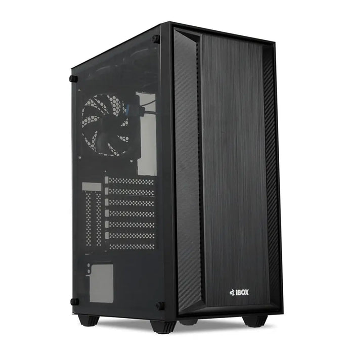 iBox CETUS 906 Midi Tower Черен