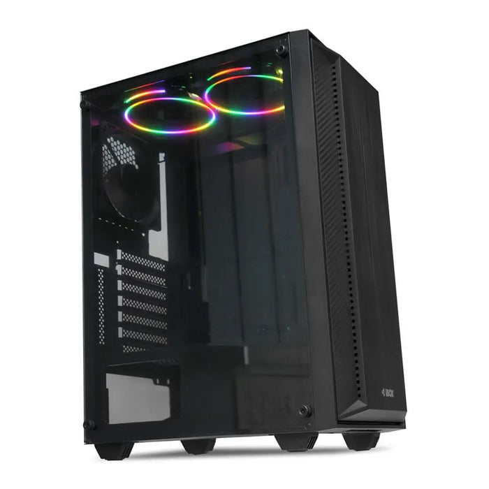 iBox CETUS 906 Midi Tower Черен