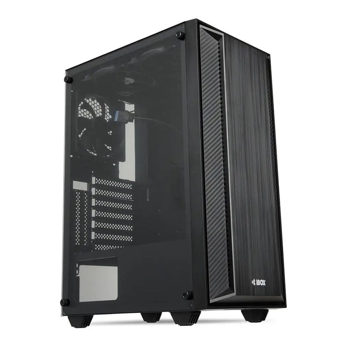 iBox CETUS 906 Midi Tower Черен