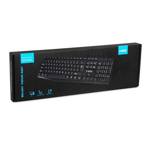 iBOX Eris USB клавиатура черна