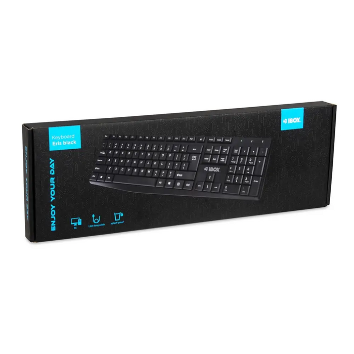 iBOX Eris USB клавиатура черна