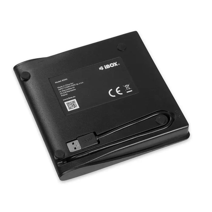iBox IED02 оптично дисково устройство DVD-ROM Черно