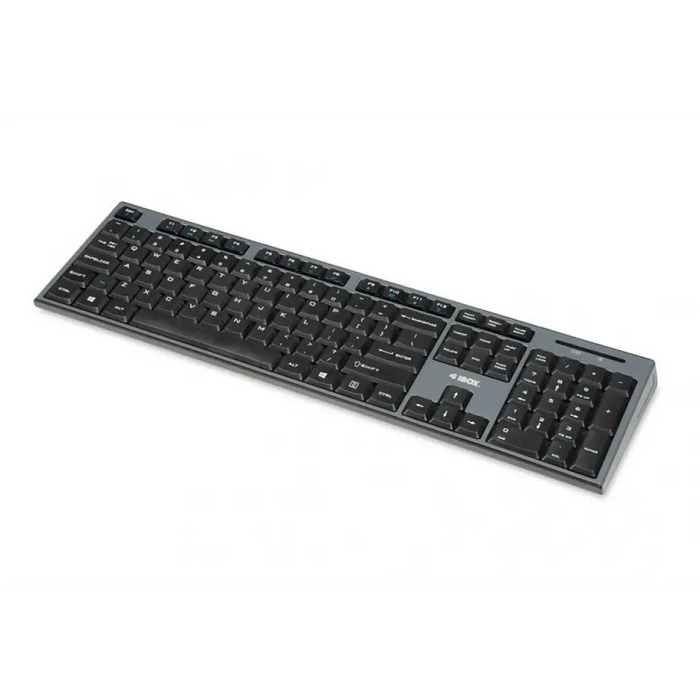 iBox IKMS606W клавиатура RF Безжична Английска Черна