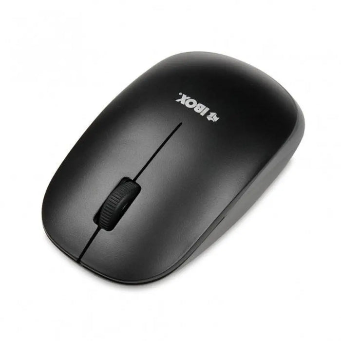 iBox IKMS606W клавиатура RF Безжична Английска Черна