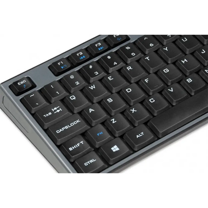 iBox IKMS606W клавиатура RF Безжична Английска Черна
