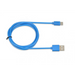 iBox IKUMTCB USB кабел 1 м USB 2.0 USB A USB C Син