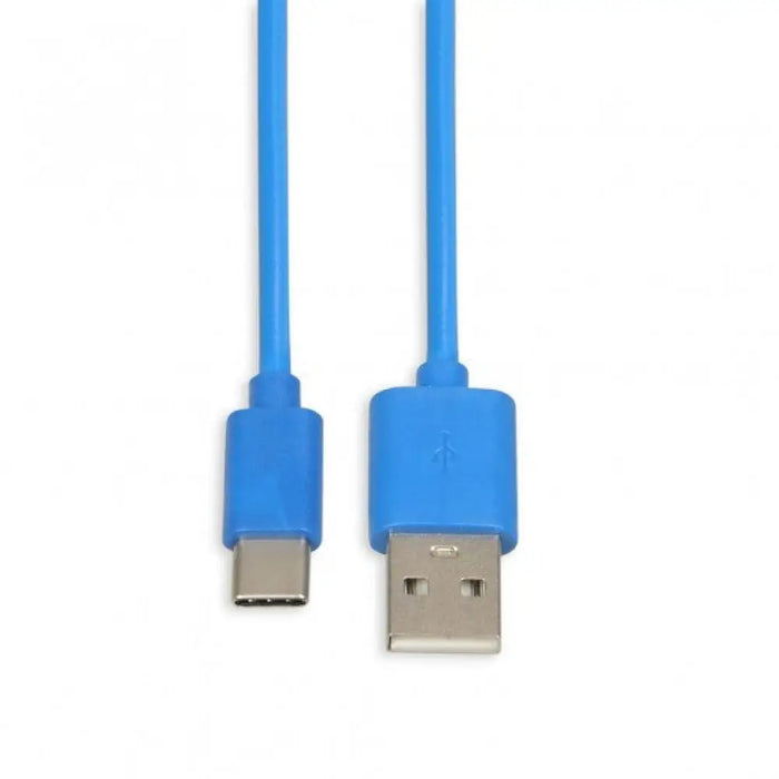 iBox IKUMTCB USB кабел 1 м USB 2.0 USB A USB C Син