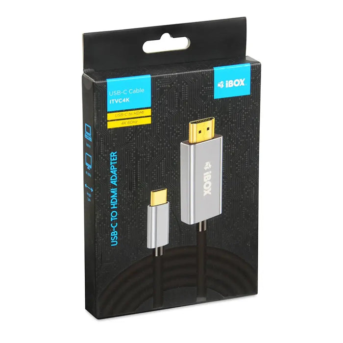 iBOX ITVC4K USB-C към HDMI кабел