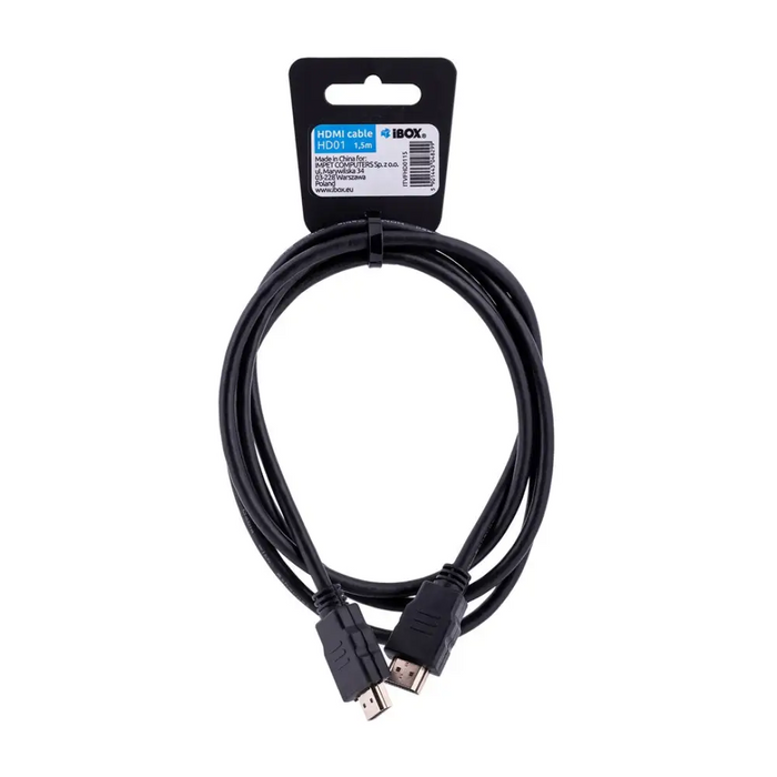 iBox ITVFHD0115 HDMI кабел 1,5 м HDMI тип A (стандартен)