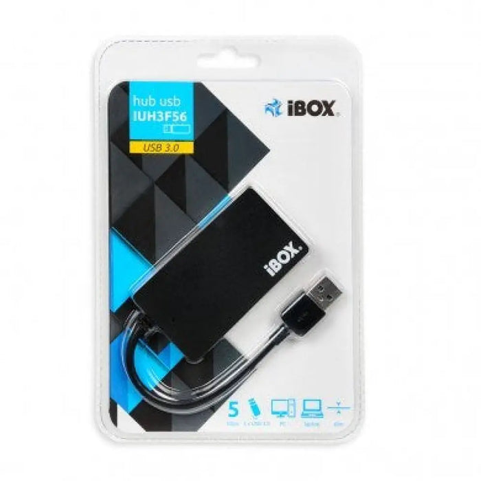iBox IUH3F56 интерфейсен хъб USB 3.2 Gen 1 (3.1 Gen 1)