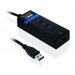 iBox IUH3FB интерфейсен хъб 5000 Mbit/s Черен