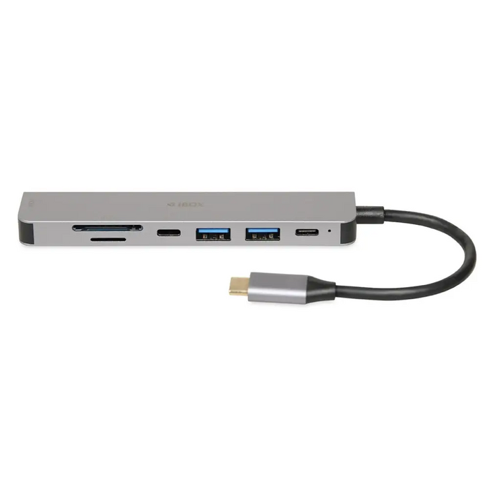 iBox IUH3SL4K интерфейсен хъб USB Type-C 5000 Mbit/s