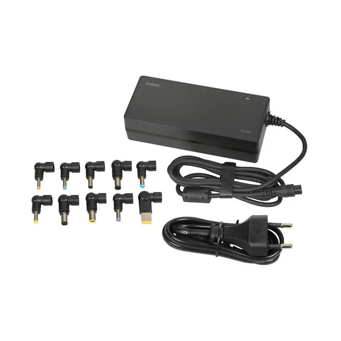 iBox IUZ120WA захранващ адаптер/инвертор Indoor 120 W Черен