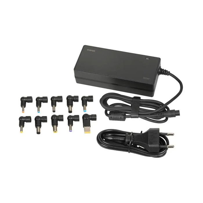 iBox IUZ120WA захранващ адаптер/инвертор Indoor 120 W Черен